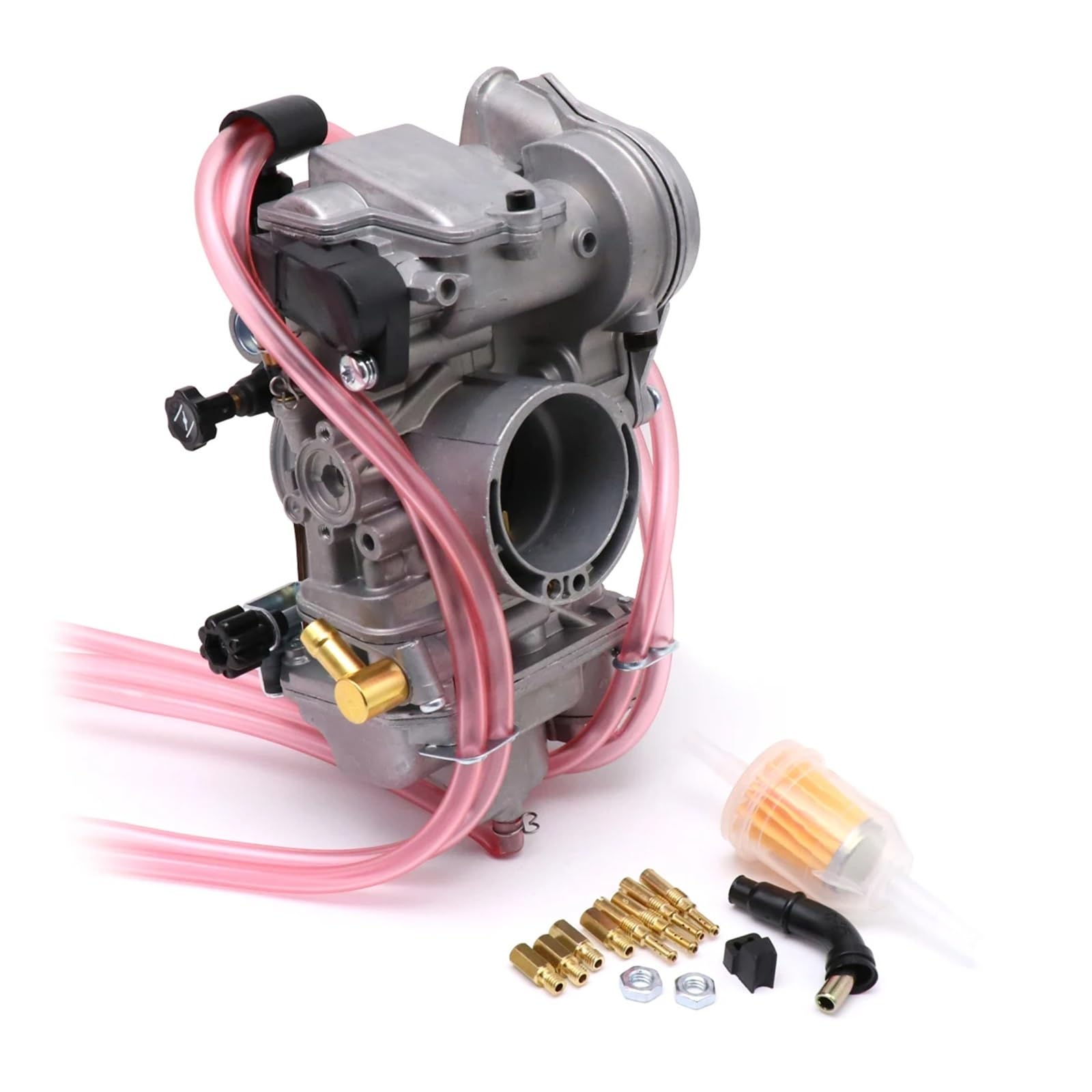 BSWRTH Vergaser Kompatibel Mit Yamaha Für WR250F 2001 2002 2003 2004 2005 2006 2007 2008 2009 2011 2012 Motorradvergaser Carb Mit Dem Stück(38mm) von BSWRTH