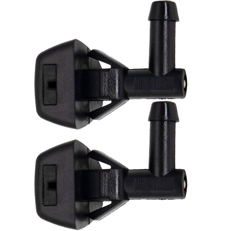 BSWRTH Waschwasserdüse Kompatibel Mit Volvo Für V70 II 2000 2001 2002 2003 2004 2005 2006 2007, 2 Stück, Auto-Windschutzscheibendüse, Waschdüse 30655606 von BSWRTH