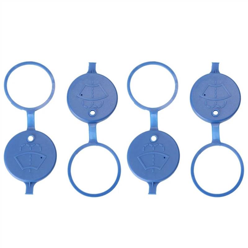 BSWRTH Wischwasser Deckel Kompatibel Mit Citroen Für C-Elysee Auto-Scheibenwischer-Waschwassertank-Flaschenbehälterdeckel Wischwaschflüssigkeitsbehälter-Flaschendeckel(4pc) von BSWRTH