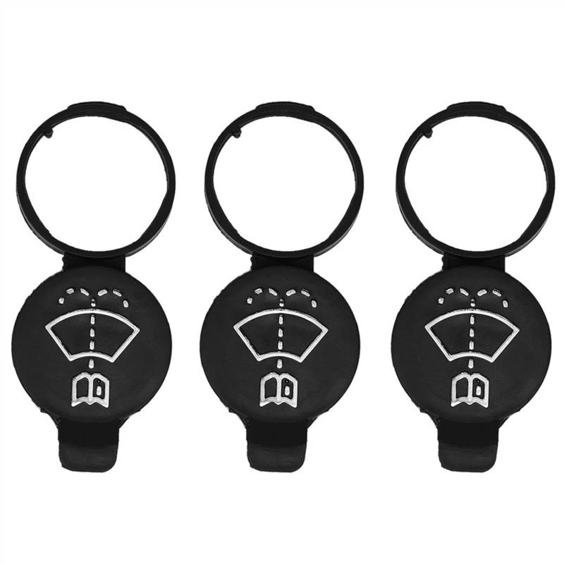BSWRTH Wischwasser Deckel Kompatibel Mit Opel Für Insignia 13227300 Auto Windschutzscheibe Wischer Waschflüssigkeit Reservoir Flasche Kappe Wischer Waschflüssigkeit Reservoir Flasche Kappe(3Pc) von BSWRTH