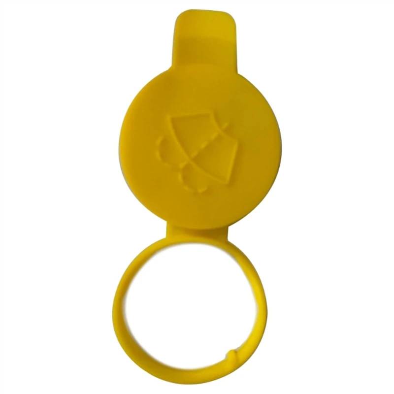 BSWRTH Wischwasser Deckel Kompatibel Mit Saab Für 9-3SS 9-5 2003 2004 2005 2006 Auto-Scheibenwaschflasche Gelbe Düsenkappe Abdeckung Vorratsbehälterkappe Deckel von BSWRTH
