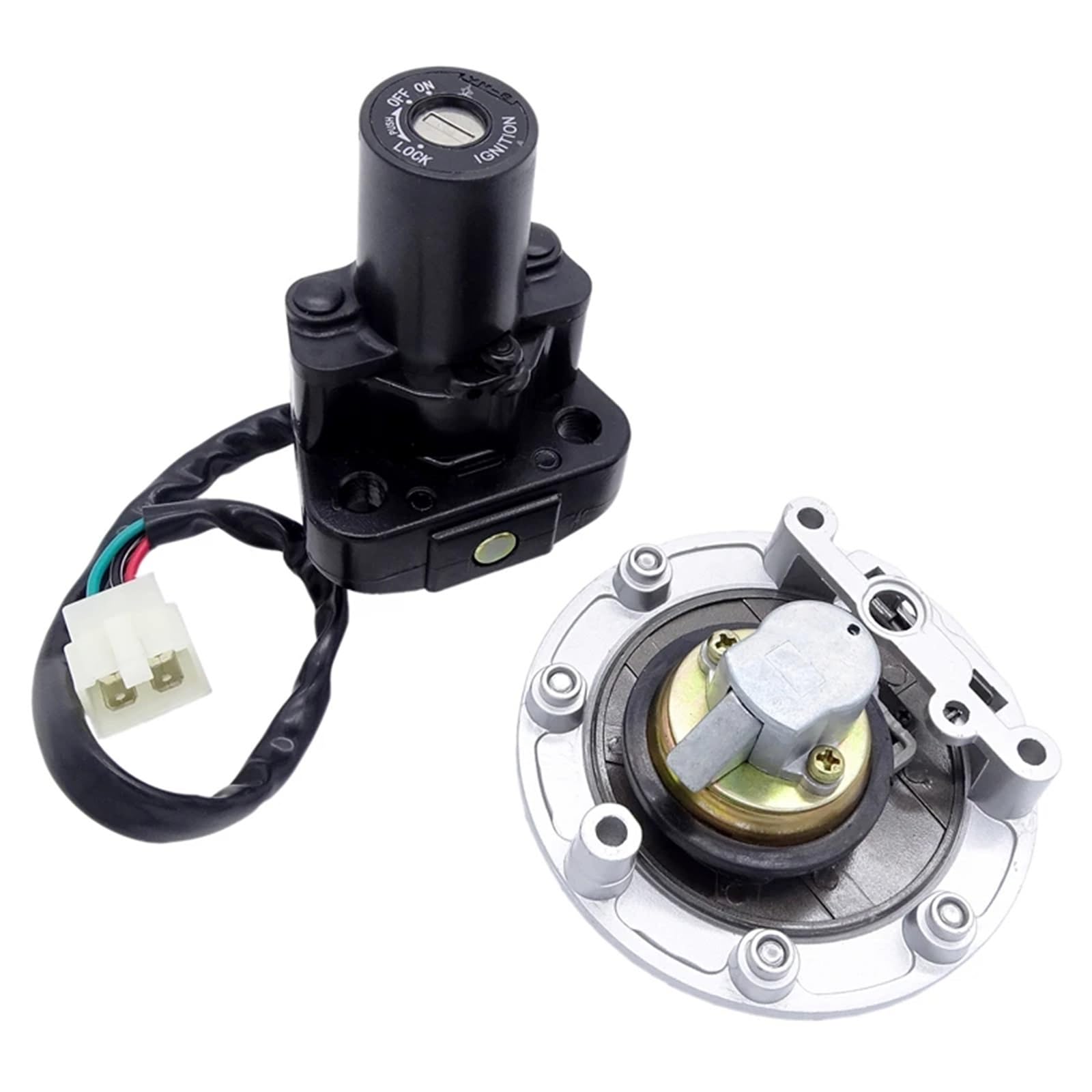 Start Zündschlüssel Kompatibel Mit Suzuki Für GS500 Für RGV250 Für GSF1200 Für Bandit Für TL1000R Für GSXR1000 1 Satz Motorrad-Zündschloss-Tankdeckel-Schlüssel Start Zündschlüssel Kompatibel Mit Suzuki Für GS500 Für RGV250 Für GSF1200 Für Bandit Für TL1000R Für GSXR1000 1 Satz Motorrad-Zündschloss-Tankdeckel-Schlüssel von BSWRTH