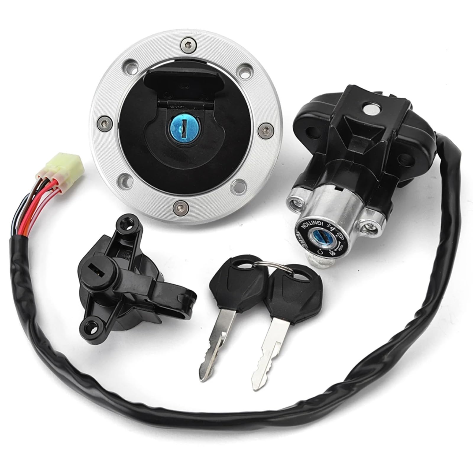 Start Zündschlüssel Kompatibel Mit Suzuki Für GSF600 Für Bandit 1995–2004 Für GSF1200 Für Bandit 1997–2005 Motorrad-Zündschalter-Tankdeckel-Schlossschlüsselsatz Start Zündschlüssel Kompatibel Mit Suzuki Für GSF600 Für Bandit 1995–2004 Für GSF1200 Für Bandit 1997–2005 Motorrad-Zündschalter-Tankdeckel-Schlossschlüsselsatz von BSWRTH