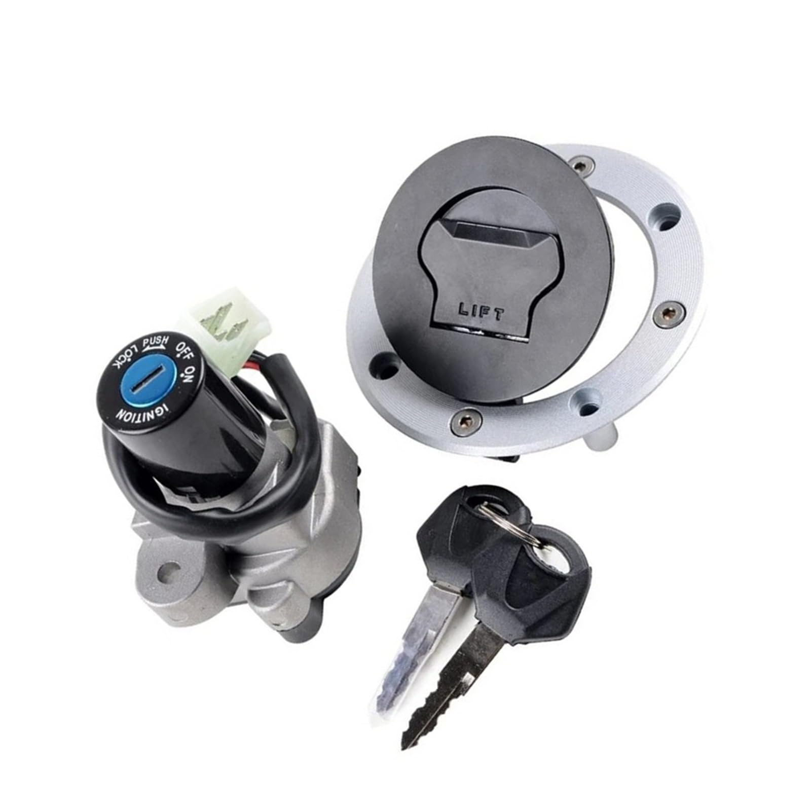 Start Zündschlüssel Kompatibel Mit Suzuki Für GSF650 Für Bandit 650 Für GSF1250 Für Bandit 1250 Für GSX650 Für GSX1250 Motorrad-Tankdeckel-Zündschalter-Schlosssatz Start Zündschlüssel Kompatibel Mit Suzuki Für GSF650 Für Bandit 650 Für GSF1250 Für Bandit 1250 Für GSX650 Für GSX1250 Motorrad-Tankdeckel-Zündschalter-Schlosssatz von BSWRTH
