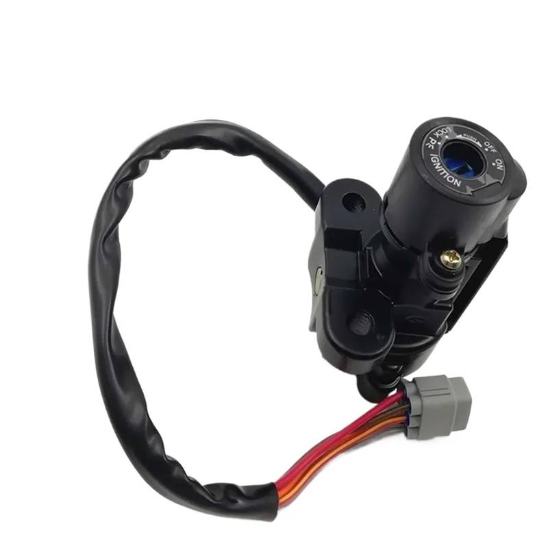 Start Zündschlüssel Kompatibel Mit Suzuki Für GSXR600 Für GSXR750 2006–2016 Für GSXR1000 2005–2017. Motorrad-Start-Zündschloss Mit 2 Schlüsseln von BSWRTH