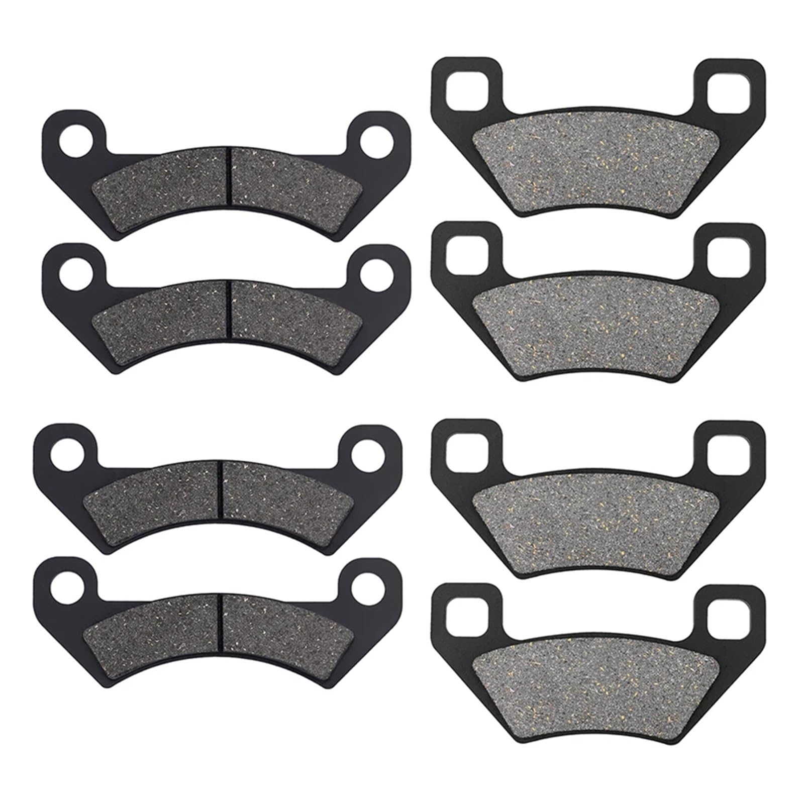 Motorrad Vorne und Hinten Bremsbeläge for SIDE XUV 625i 825i 855D Gator Benzin Diesel 2011 for ARTIC CAT Wildcat 1000 4X LTD(Front Rear 4pair) von BSZYFQVE