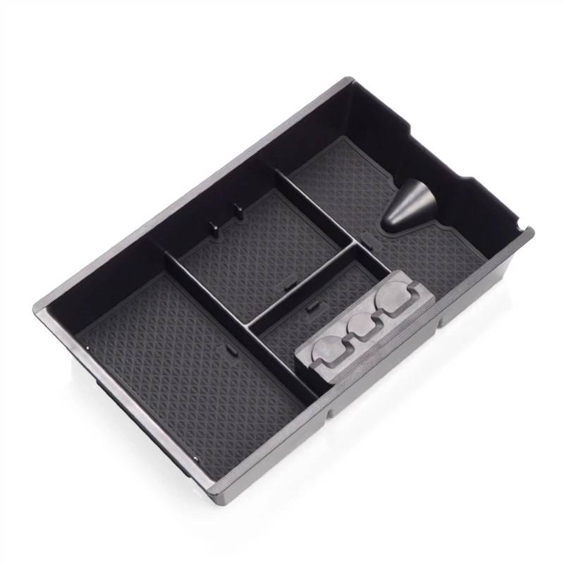 BTEDSXC Auto Center Console Tray Kompatibel Mit Dodge Für RAM 1500 2500 3500 2009 2010 2011 2012 2013 2014 2015 2016 2017 2018 Auto-Mittelarmlehnenbox Zur Münzaufbewahrung von BTEDSXC