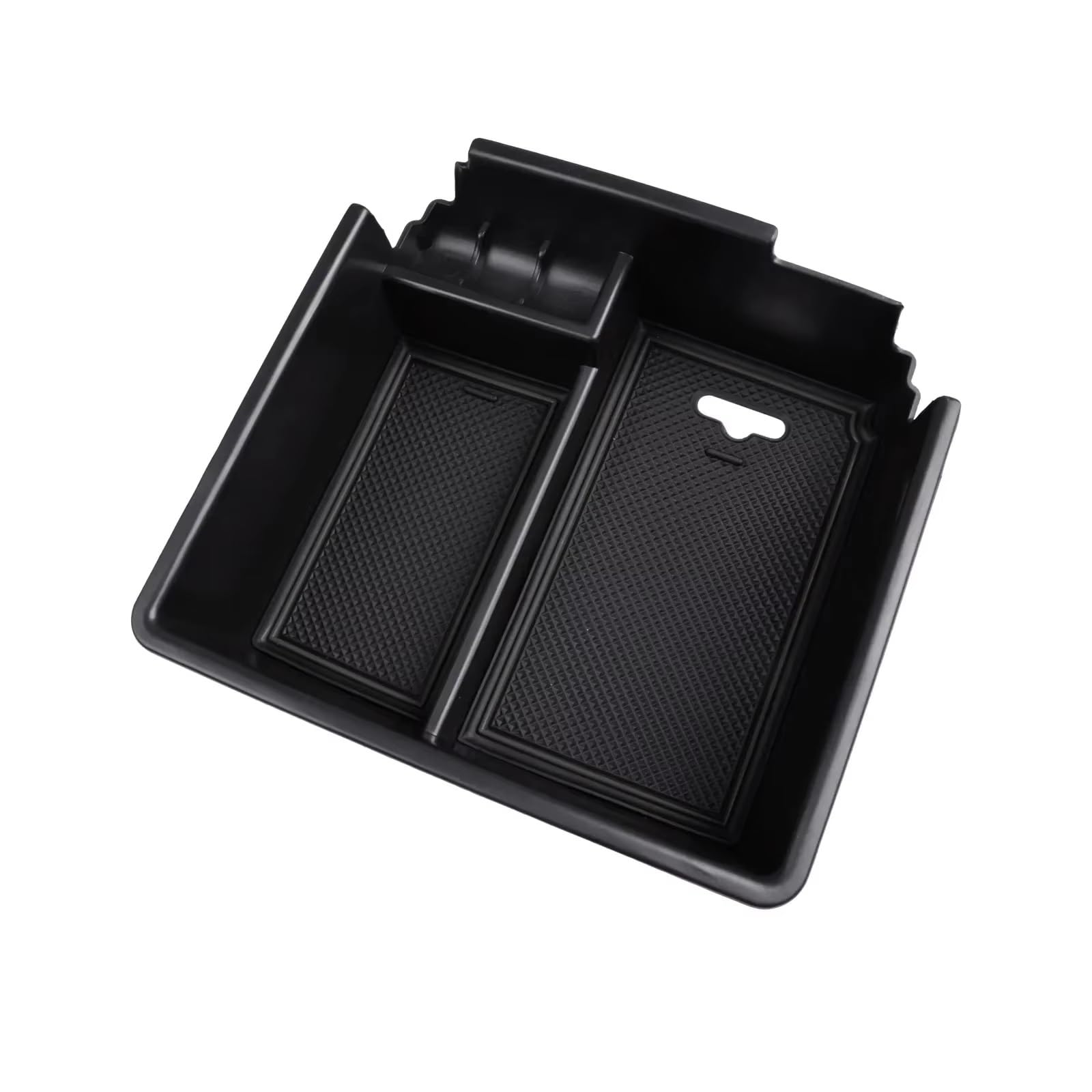 BTEDSXC Auto Center Console Tray Kompatibel Mit Ford Für Ranger 2019 2020 2021 2022 2023 Center Console Organizer Armlehne Aufbewahrungsbox Für Autodekorationszubehör(Black) von BTEDSXC