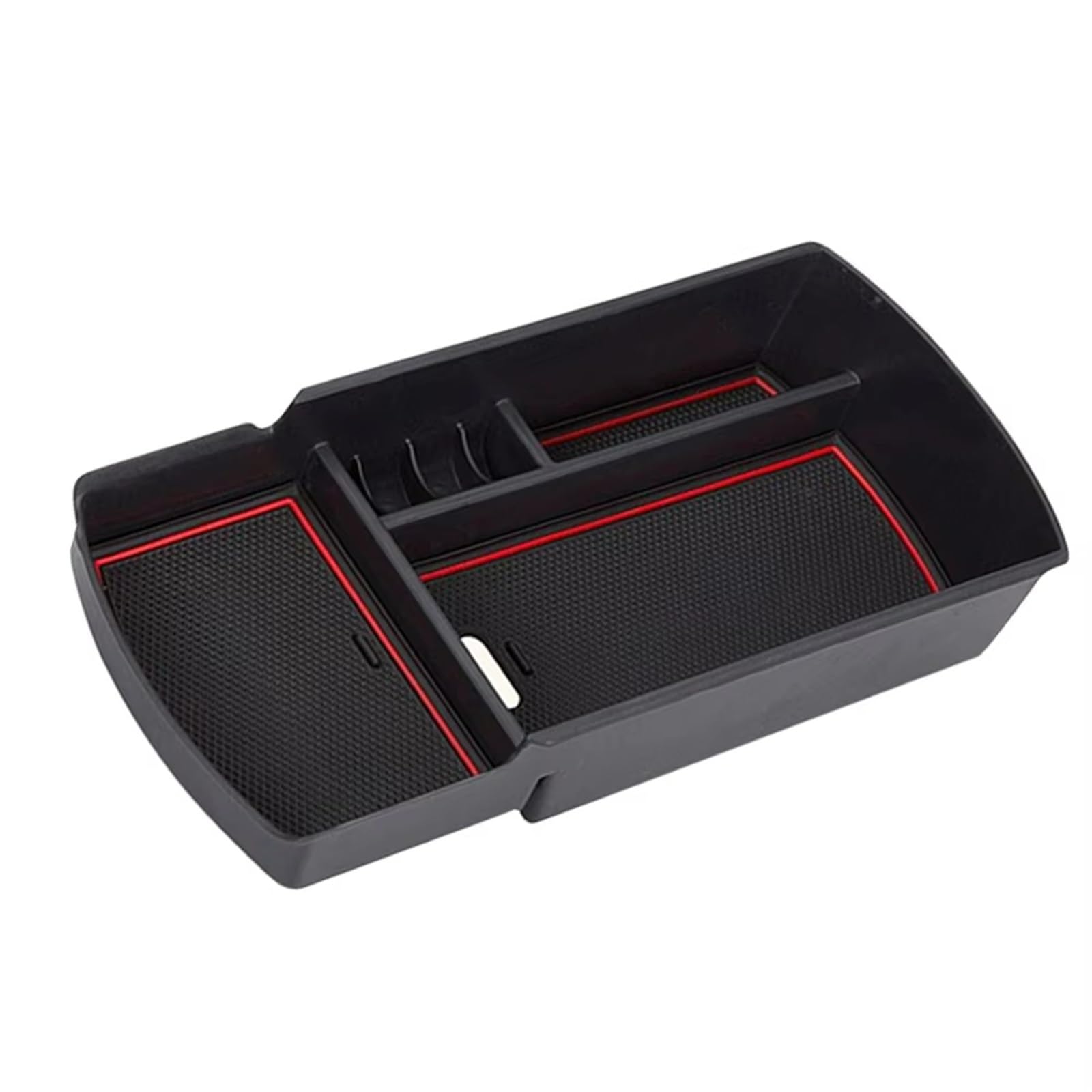 BTEDSXC Auto Center Console Tray Kompatibel Mit Für Accord 2018 2019 2020 2021 2022 1 Stück Mittelarmlehne, Aufbewahrungsbox Mittelkonsole Handschuhfach Autozubehör Dekoration(Red) von BTEDSXC