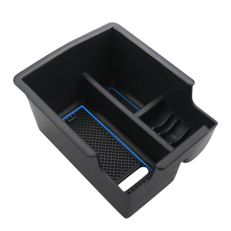 BTEDSXC Auto Center Console Tray Kompatibel Mit Für Arkana 2021 2022 2023 Auto-Armlehnen-Aufbewahrungsbox Mittelkonsolen-Organizer Aufbewahrungsbox Containerhalterablage(Blue) von BTEDSXC