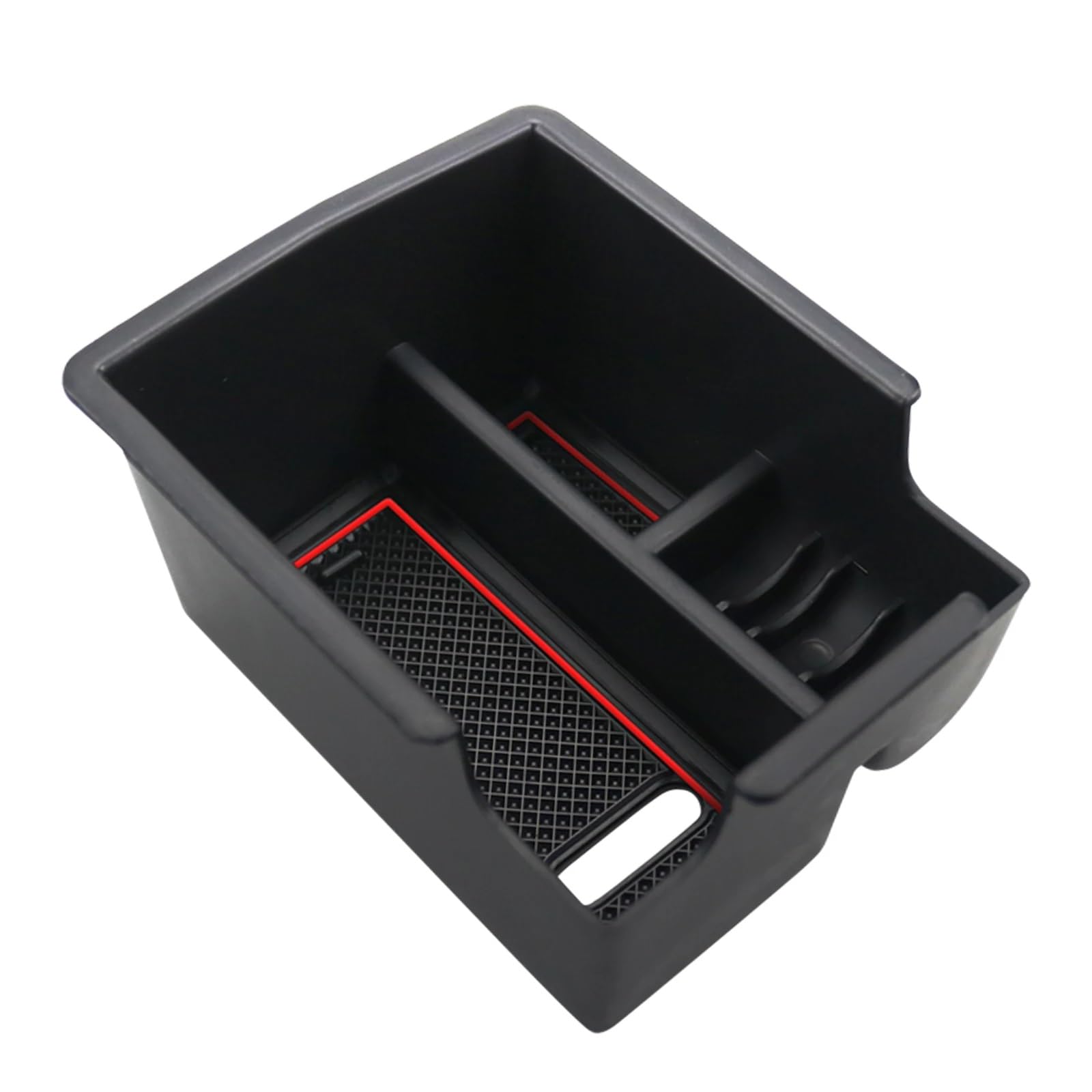 BTEDSXC Auto Center Console Tray Kompatibel Mit Für Arkana 2021 2022 2023 Auto-Armlehnen-Aufbewahrungsbox Mittelkonsolen-Organizer Aufbewahrungsbox Containerhalterablage(Red) von BTEDSXC