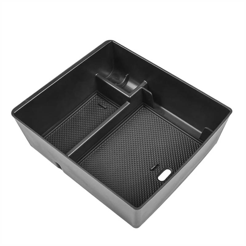 BTEDSXC Auto Center Console Tray Kompatibel Mit GMC Für Acadia 2017 2018 2019 2020 2021 2022 2023 Aufbewahrungsbox Für Die Autoarmlehne Mittelkonsolenfach Organizer Zubehör(Black) von BTEDSXC
