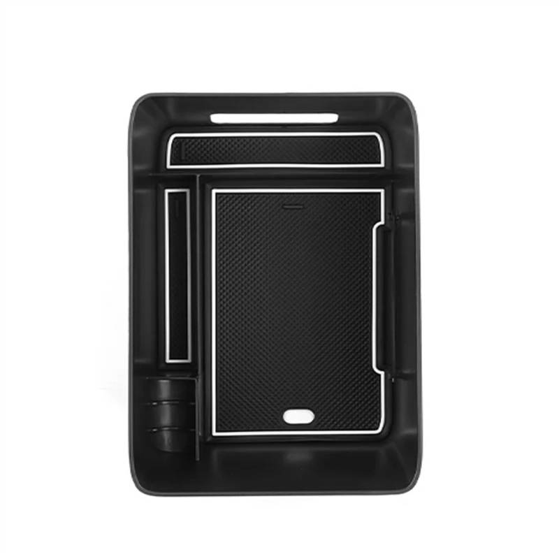 BTEDSXC Auto Center Console Tray Kompatibel Mit Hyundai Für Santa Fe MX5 2024 LHD RHD Auto-Armlehnen-Aufbewahrungsbox Mittelkonsolen-Organizer-Ablagebehälter Autozubehör von BTEDSXC
