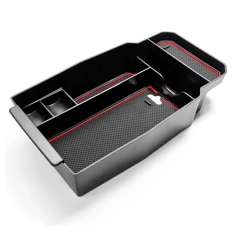 BTEDSXC Auto Center Console Tray Kompatibel Mit Mazda Für CX-50 2023 Auto-Armlehnen-Aufbewahrungsbox Mittelkonsolen-Organizer Aufbewahrungsbox Behälterhalter Ablage Zubehör(Blue) von BTEDSXC