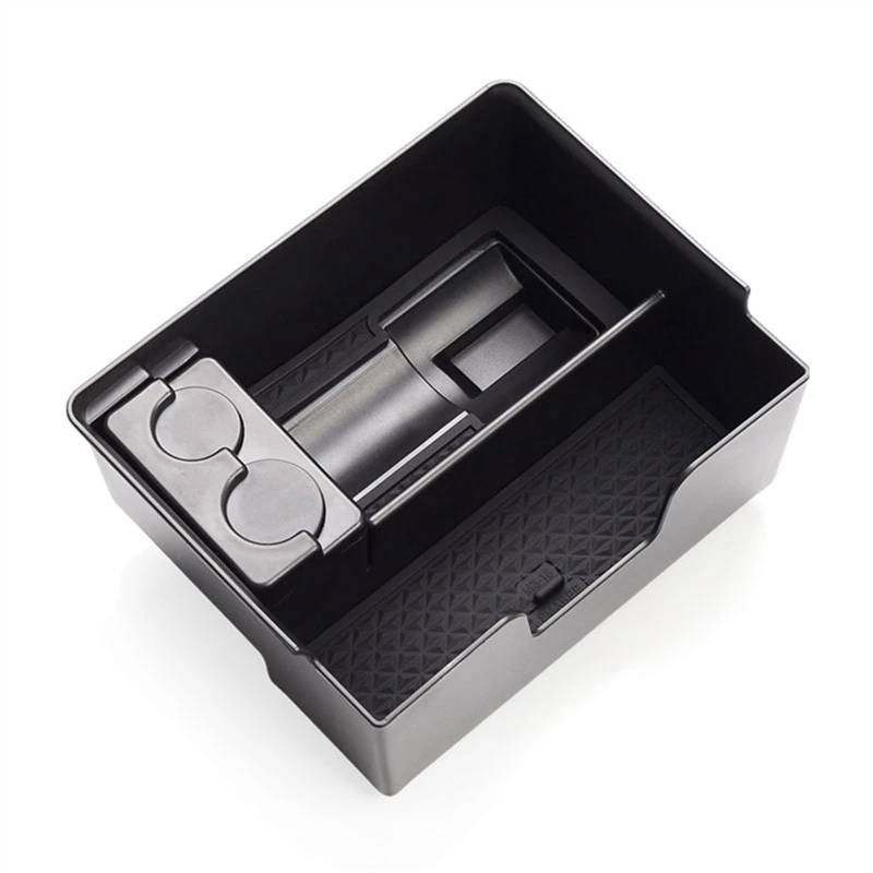 BTEDSXC Auto Center Console Tray Kompatibel Mit Tesla Für Model 3 2017 2018 2019 Aufbewahrungsbox Für Die Mittelkonsole des Autos Innenorganizer Handschuhfach Zubehör von BTEDSXC