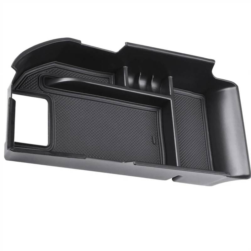 BTEDSXC Auto Center Console Tray Kompatibel Mit Toyota Für Camry LE SE 2020 2021 2022 2023 Auto-Armlehnen-Aufbewahrungsbox Mittelkonsolen-Organizer Aufbewahrungsbox Containerhalter(Black) von BTEDSXC
