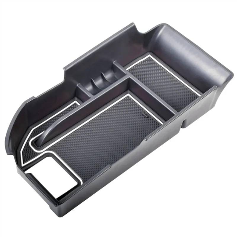 BTEDSXC Auto Center Console Tray Kompatibel Mit Toyota Für Camry LE SE 2020 Auto-Armlehnen-Aufbewahrungsbox Mittelkonsolen-Organizer-Fach Container Auto-Innenausstattung(White) von BTEDSXC