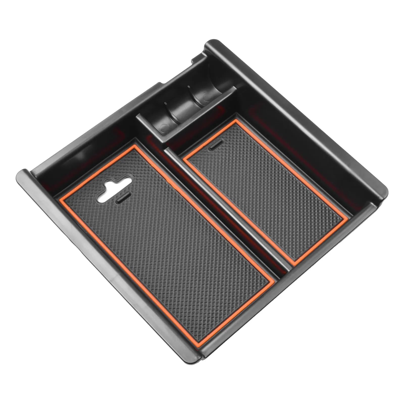 BTEDSXC Auto Center Console Tray Kompatibel Mit Toyota Für Tacoma 2016 2017 2018 2019 2020 2021 2022 2023 Auto-Armlehnen-Aufbewahrungsbox Fach-Organizer Innenausstattung(Red) von BTEDSXC