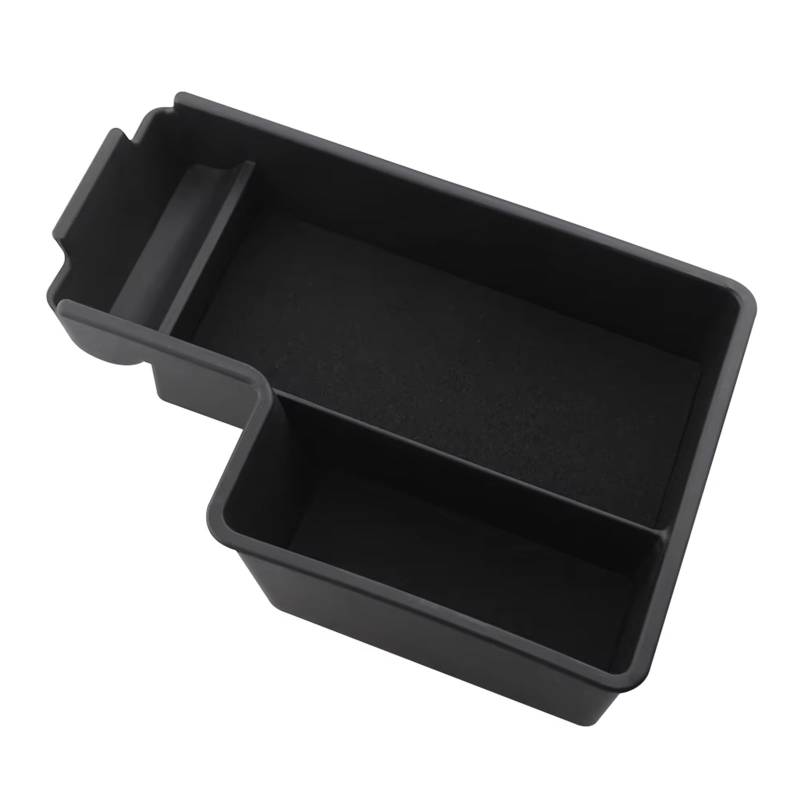 BTEDSXC Auto Center Console Tray Kompatibel Mit VW Für Golf 6 Für MK6 R20 Für GTI Auto-Armlehnenbox Aufbewahrungsbox Für Telefonhalter Container Organizer Autozubehör Dekoration von BTEDSXC