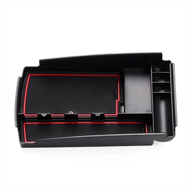 BTEDSXC Auto Center Console Tray Kompatibel Mit VW Für Passat Für CC 2010 2011 2012 2013 2014 2015 2016 2017 2018 Auto-Armlehnen-Aufbewahrungsbox Center Console Organizer von BTEDSXC