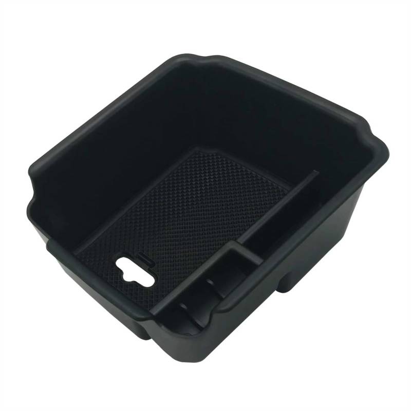 BTEDSXC Auto Center Console Tray Kompatibel Mit VW Für Tiguan 2018 2019 2020 2021 Auto-Mittelkonsolenfach-Organizer-Einsatz Armlehnenbox Sekundärspeicherzubehör von BTEDSXC
