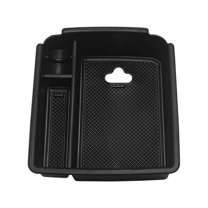 BTEDSXC Auto Center Console Tray Kompatibel Mit VW Für Tiguan Für MK2 2016 2017 2018 2019 2020 2021 2022 2023 Auto-Mittelarmlehnen-Aufbewahrungsbox Mittelkonsolen-Organizer von BTEDSXC