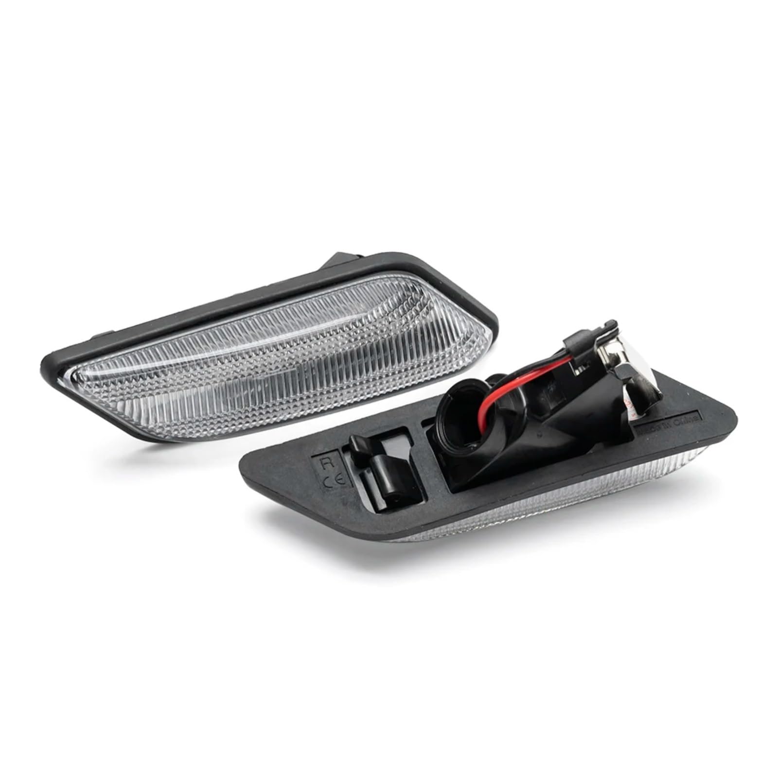 BTEDSXC Auto Rückspiegel Blinker Kompatibel Mit Für Z3 E36 Coupe Roadster 1995 1996 1997 1998 1999 2000 2001 2002 Dynamische Seitenmarkierungsleuchten Blinker Lampe 63138389536(Clear) von BTEDSXC