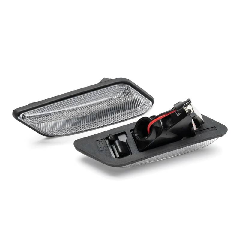 BTEDSXC Auto Rückspiegel Blinker Kompatibel Mit Für Z3 E36 Coupe Roadster 1995 1996 1997 1998 1999 2000 2001 2002 Dynamische Seitenmarkierungsleuchten Blinker Lampe 63138389536(Clear) von BTEDSXC