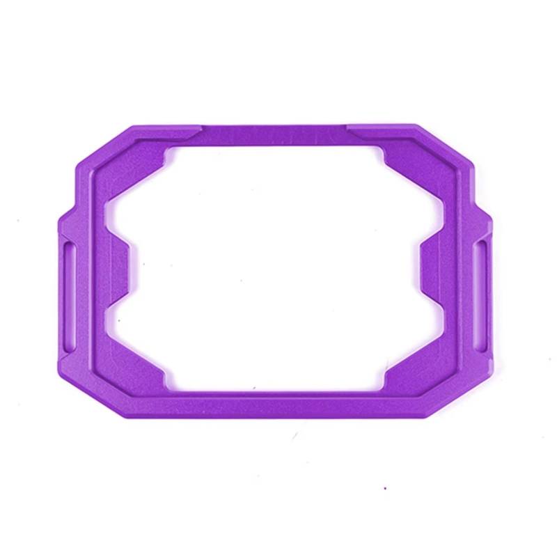 BTEDSXC Kilometerzählergehäuse Für ADV160 2022 2023 Legierung Tacho Rahmen Tachometer Instrument Cluster Abdeckung Motorrad Modifikation Upgrade Zubehör(Purple) von BTEDSXC
