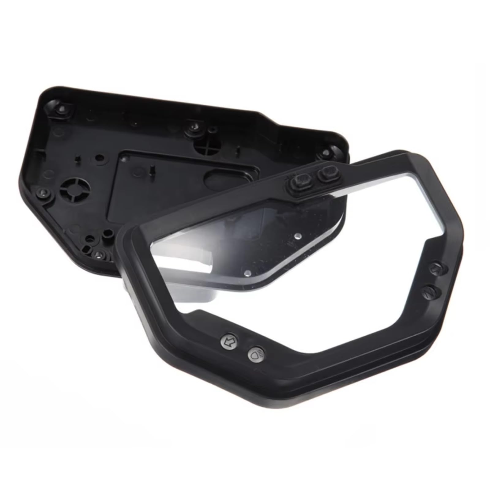 BTEDSXC Kilometerzählergehäuse Für CBR600RR 2003 2004 2005 2006 Motorrad Tacho Instrument Gehäuse Kilometerzähler Drehzahlmesser Gehäuse Abdeckung Zubehör(1 Set) von BTEDSXC