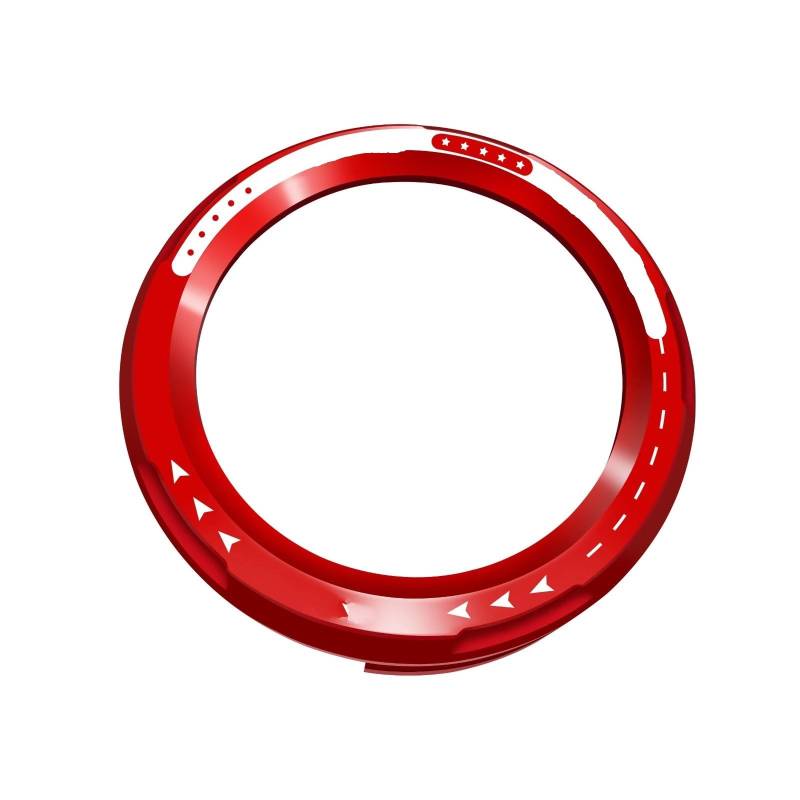 BTEDSXC Kilometerzählergehäuse Für CT125 Motorradzubehör Tachometeranzeige Messgerät Ringabdeckung Instrumentenrahmen Displayschutz Rahmenänderungszubehör(Red) von BTEDSXC