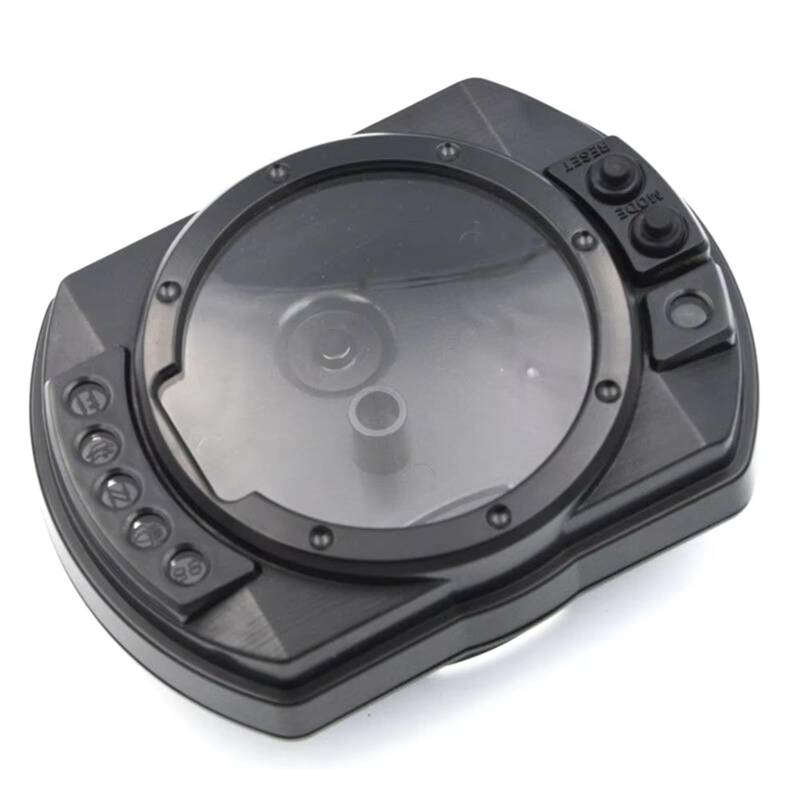 BTEDSXC Kilometerzählergehäuse Für ZX6R 2003 2004 2005 Für ZX-10R 2005 LCD Computer Geschwindigkeitsmesser Grüneinstrument Gehäusegehäuse Tachometer Lehre Abdeckung Teile Zubehör(1 Set) von BTEDSXC