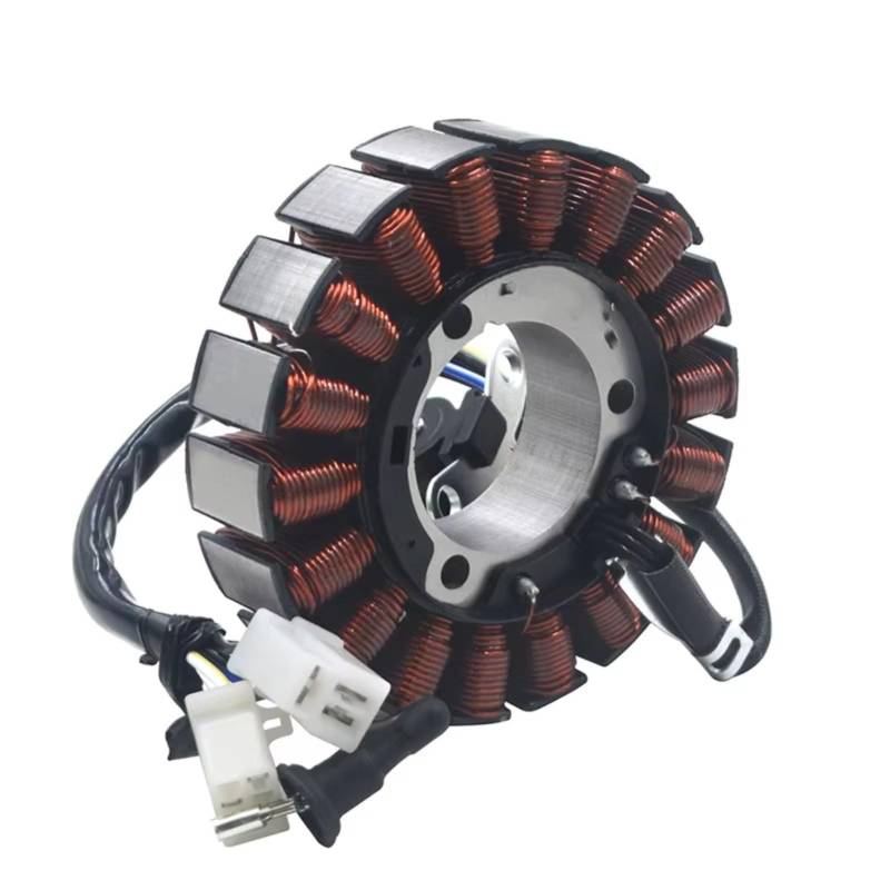BTEDSXC Magneto Stator Plate Für CB300F 2015 2016 2017 2018 Für CB300R 2019 2020 Für CBF250 CBF250NA 2018 31120-KYJ-901 Motorrad Teile Generator Stator Spule Zubehör von BTEDSXC