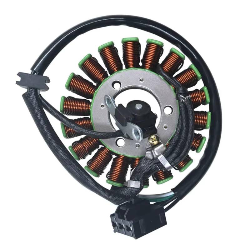 BTEDSXC Magneto Stator Plate Für EX250 Für Ninja Für 250R Für EX300 Für Ninja 300 2013 2014 2015 2016 2017 21003-0128 Motorradgenerator Statorspule Zubehör von BTEDSXC