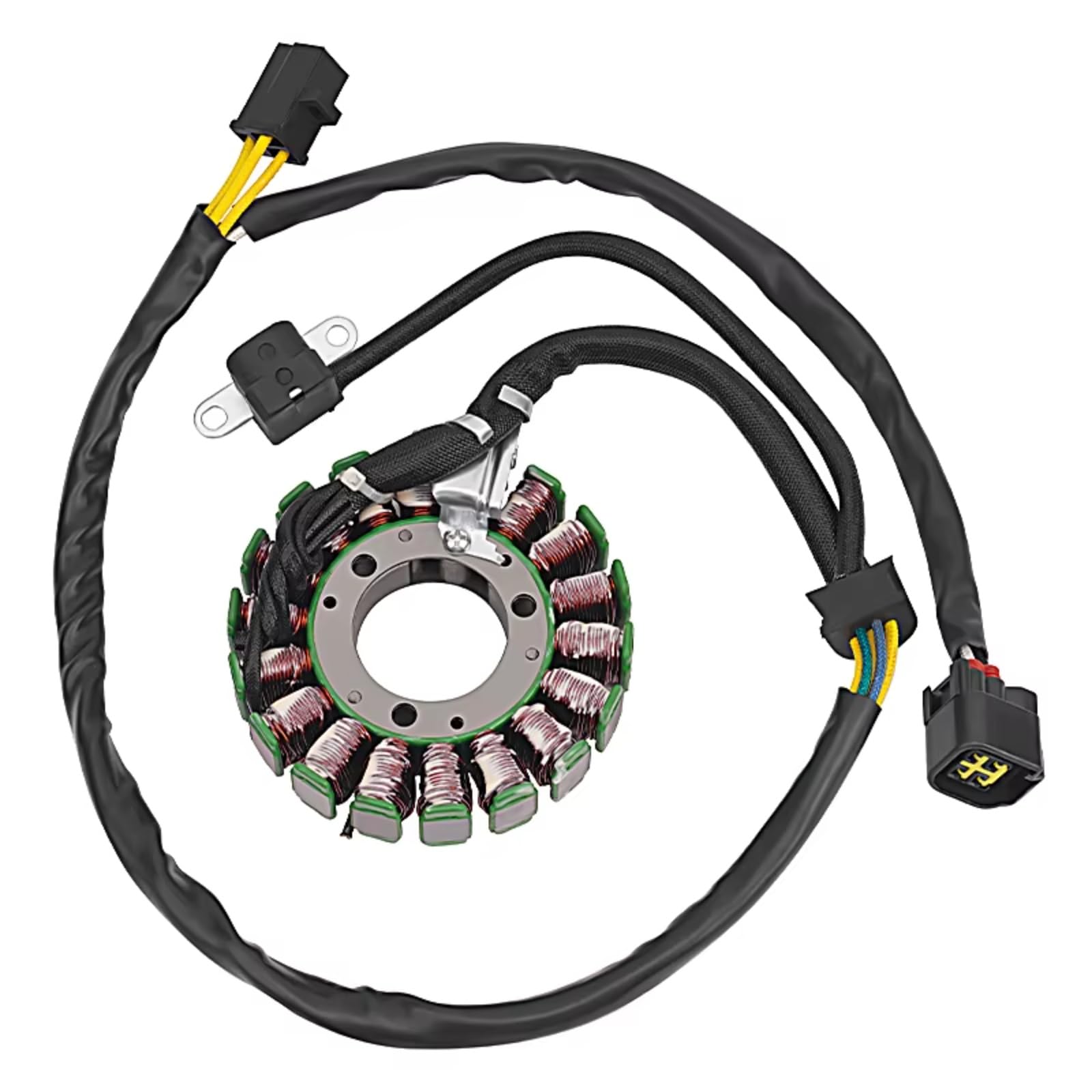 BTEDSXC Magneto Stator Plate Für KLX400 Für KLX400R Für KLX400SR 2003 2004 32101-07G01-000 Motorrad Generator Stator Spule Motorrad Magneto Stator Platte Zündspule BTEDSXC Magneto Stator Plate Für KLX400 Für KLX400R Für KLX400SR 2003 2004 32101-07G01-000 Motorrad Generator Stator Spule Motorrad Magneto Stator Platte Zündspule von BTEDSXC