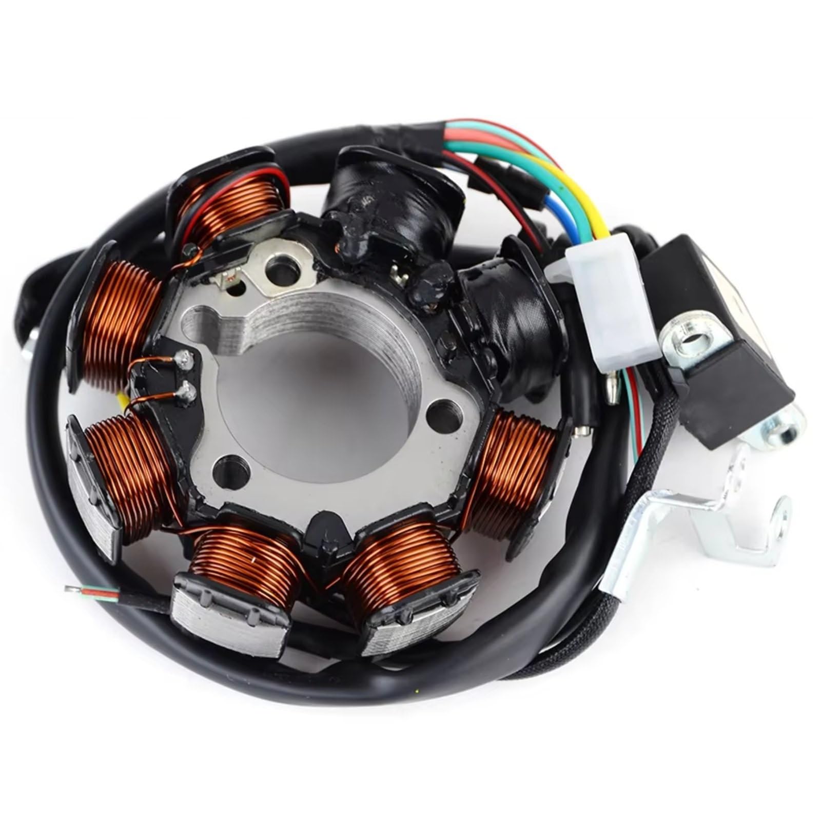 BTEDSXC Magneto Stator Plate Für NX125 1988 1989 1990 31120-KY7-004 Motorrad Stator Spule Motorrad Magneto Stator Platte Zündspule Zubehör BTEDSXC Magneto Stator Plate Für NX125 1988 1989 1990 31120-KY7-004 Motorrad Stator Spule Motorrad Magneto Stator Platte Zündspule Zubehör von BTEDSXC
