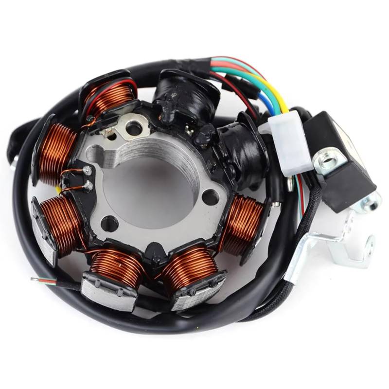 BTEDSXC Magneto Stator Plate Für NX125 1988 1989 1990 31120-KY7-004 Motorrad Stator Spule Motorrad Magneto Stator Platte Zündspule Zubehör von BTEDSXC