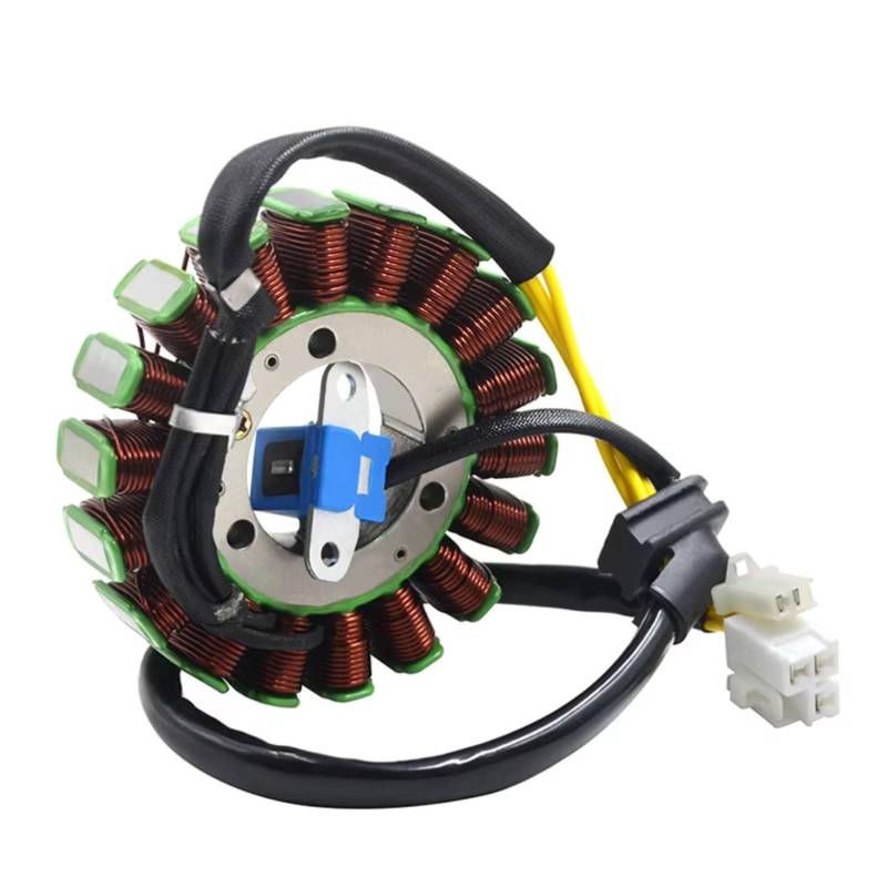 BTEDSXC Magneto Stator Plate Kompatibel Mit Suzuki Für GW250 Für Inazuma Für GSXR250 2013 2014 2015 2016 2017 32101-48H00-000 Motorradteile Generator Statorspule von BTEDSXC