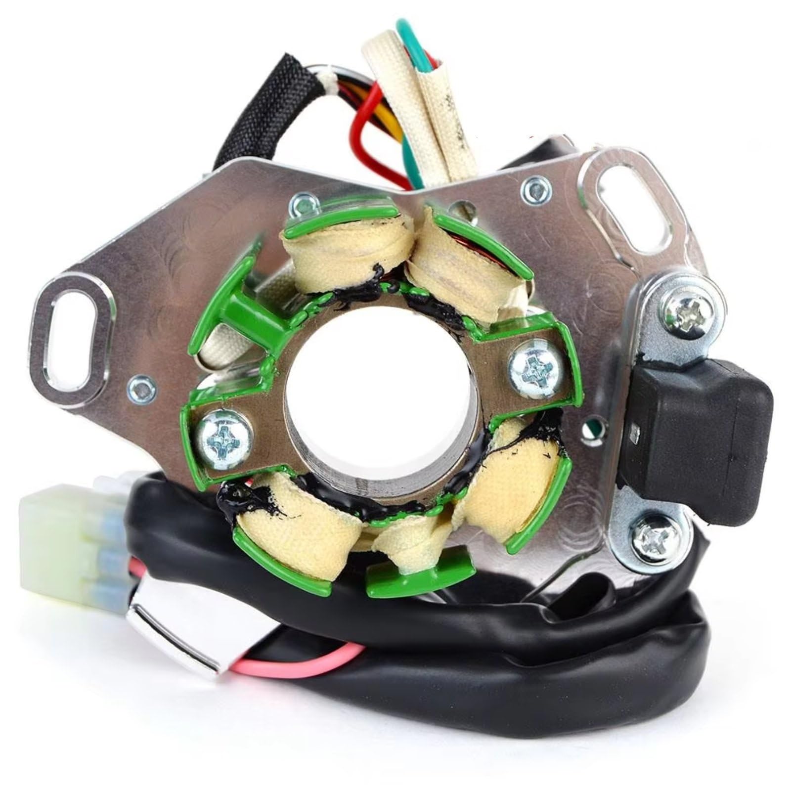 BTEDSXC Magneto Stator Plate Kompatibel Mit Suzuki Für RM125 1998 1999 2000 32101-36E00 Motorrad Zündung Magneto Stator Spule Motorrad Stator Spule Zubehör BTEDSXC Magneto Stator Plate Kompatibel Mit Suzuki Für RM125 1998 1999 2000 32101-36E00 Motorrad Zündung Magneto Stator Spule Motorrad Stator Spule Zubehör von BTEDSXC