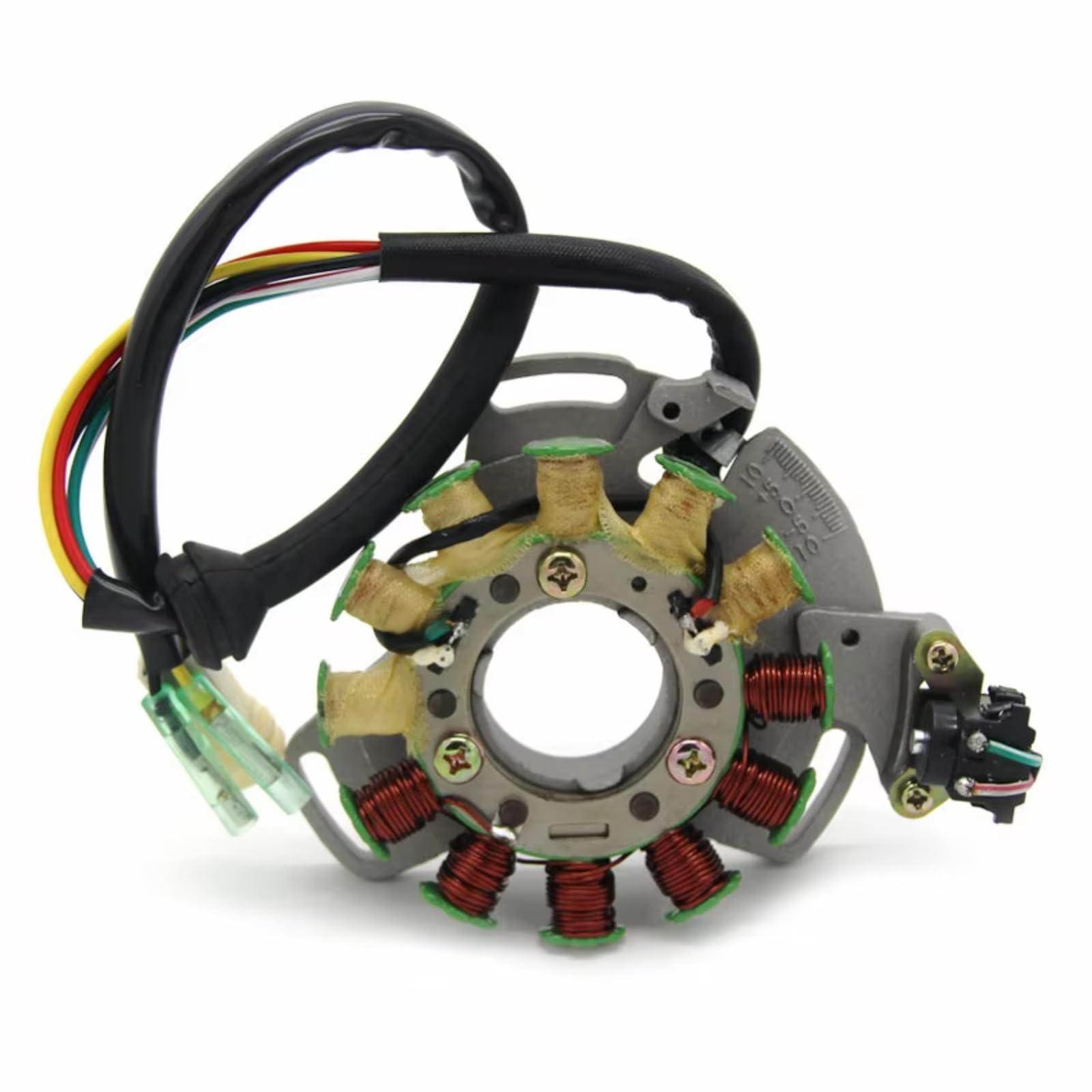 BTEDSXC Magneto Stator Plate Kompatibel Mit Yamaha Für Banshee 350 Für YFZ350 1987 1988 1989 1990 1991 1992 1993 1994 2GU-85510-50 Motorrad Magneto Zündung Stator Spule BTEDSXC Magneto Stator Plate Kompatibel Mit Yamaha Für Banshee 350 Für YFZ350 1987 1988 1989 1990 1991 1992 1993 1994 2GU-85510-50 Motorrad Magneto Zündung Stator Spule von BTEDSXC