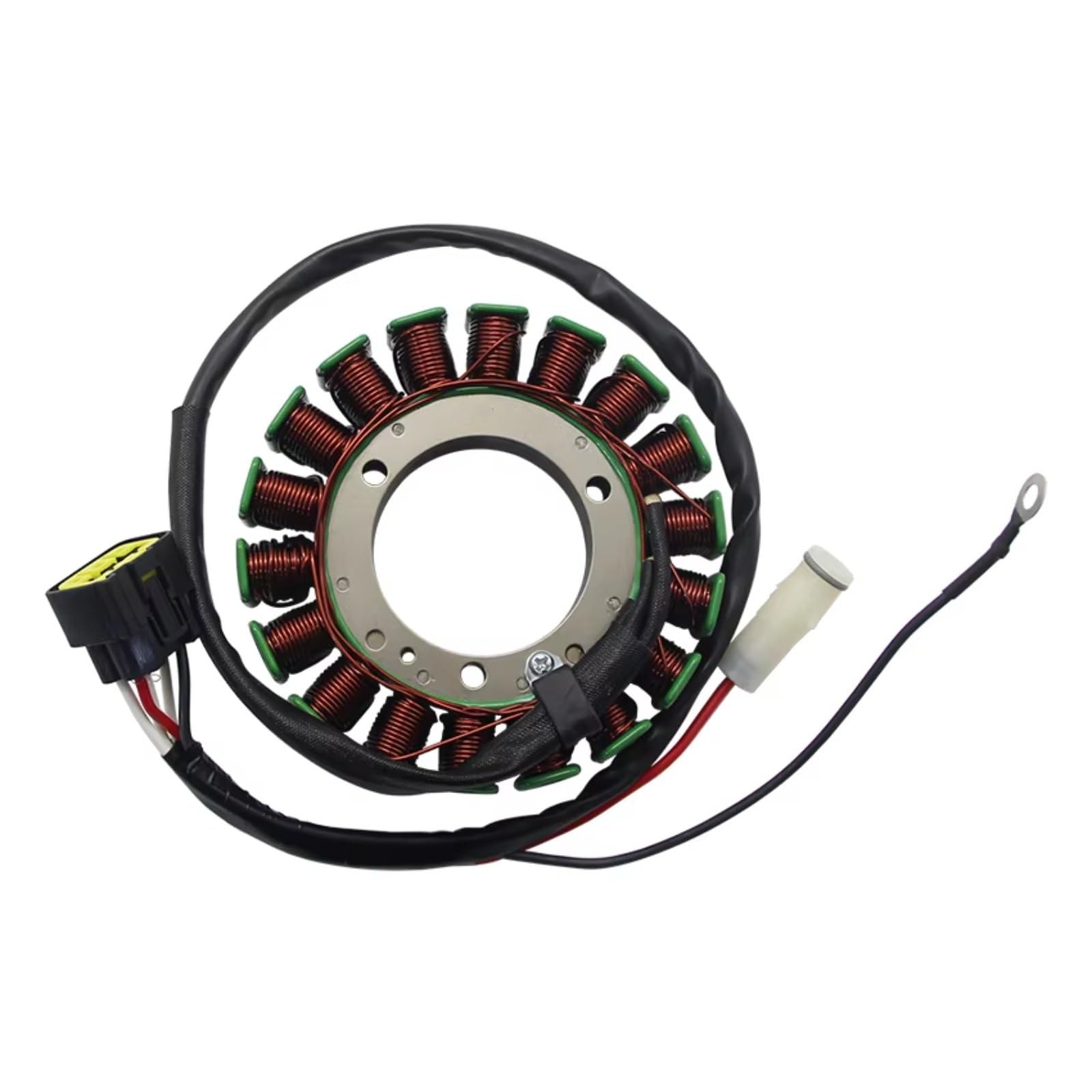 BTEDSXC Magneto Stator Plate Kompatibel Mit Yamaha Für F75 Für F80 Für F90 Für 100 2005-2017 D8-81410-00 Motorradgenerator-Statorspulenzubehör von BTEDSXC