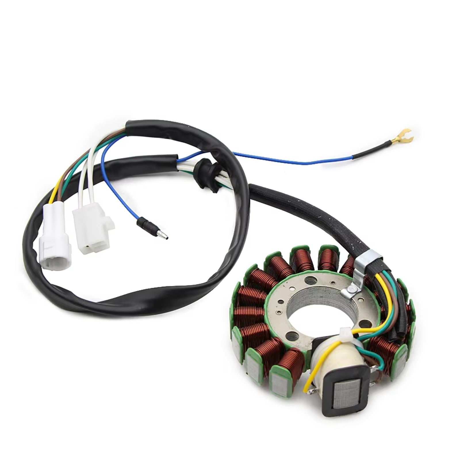 BTEDSXC Magneto Stator Plate Kompatibel Mit Yamaha Für TTR225 1999 2000 2001 2002 2003 2004 Für ST225 Für Bronco 225 1997 4JG-85510-01 Motorrad Generator Magneto Stator Spule BTEDSXC Magneto Stator Plate Kompatibel Mit Yamaha Für TTR225 1999 2000 2001 2002 2003 2004 Für ST225 Für Bronco 225 1997 4JG-85510-01 Motorrad Generator Magneto Stator Spule von BTEDSXC
