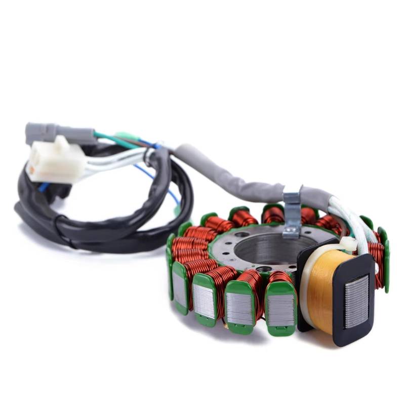 BTEDSXC Magneto Stator Plate Kompatibel Mit Yamaha Für TW125 1999-2004 Für TW225 2002-2007 4WP-85510-10 Motorrad Motor Teile Generator Magneto Stator Spule von BTEDSXC