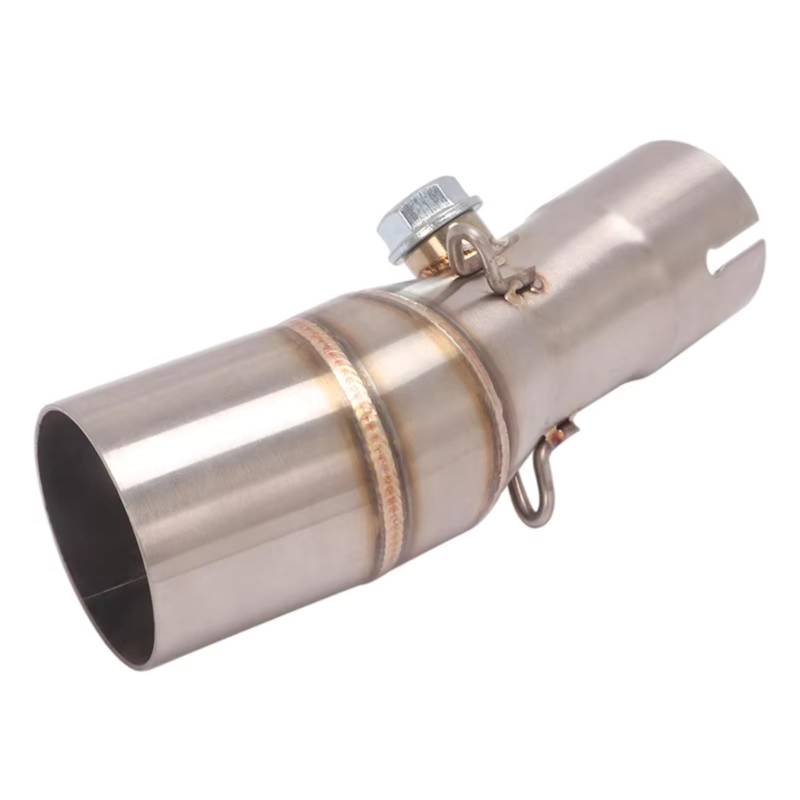 BTEDSXC Motorrad Auspuff Mittelrohr Für ADV350 2021 2022 Motorradauspuff Für Escape Modify Mid Link Pipe Connection 51mm Moto Schalldämpfer Modifiziertes Auspuffrohr Schlauch Piping von BTEDSXC