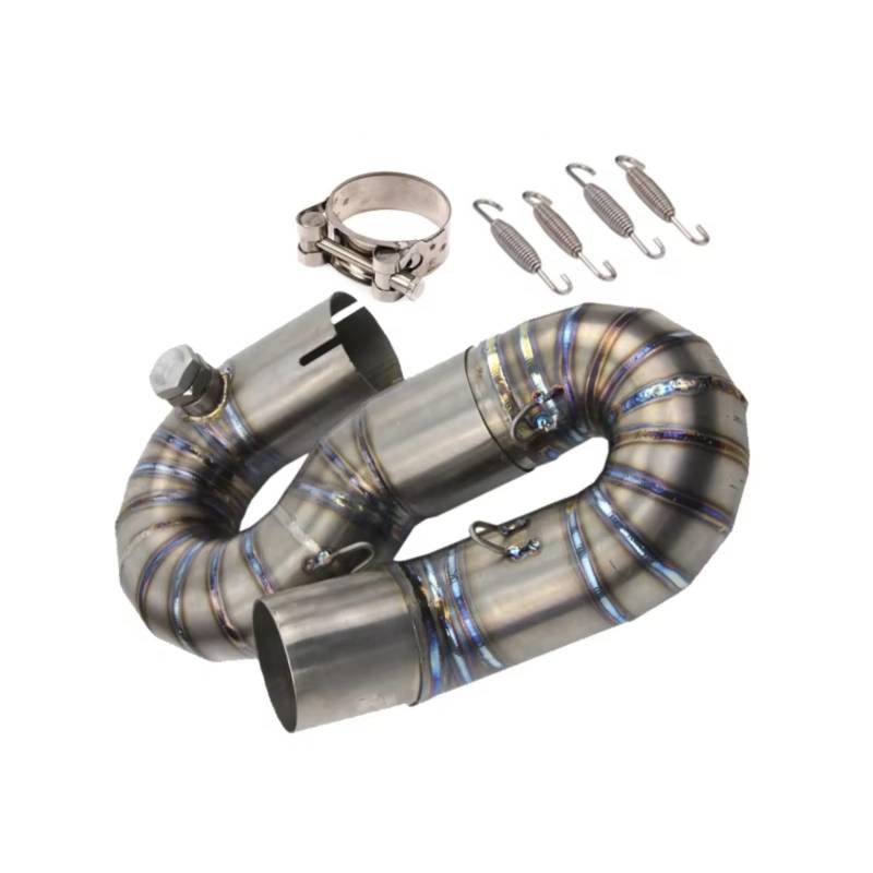 BTEDSXC Motorrad Auspuff Mittelrohr Für CBR1000RR Für CBR1000 2008-2016 Motorradauspuff Mittelverbindungsrohr Schalldämpfer Für Escape Motorrad Auspuffrohr Endrohr von BTEDSXC