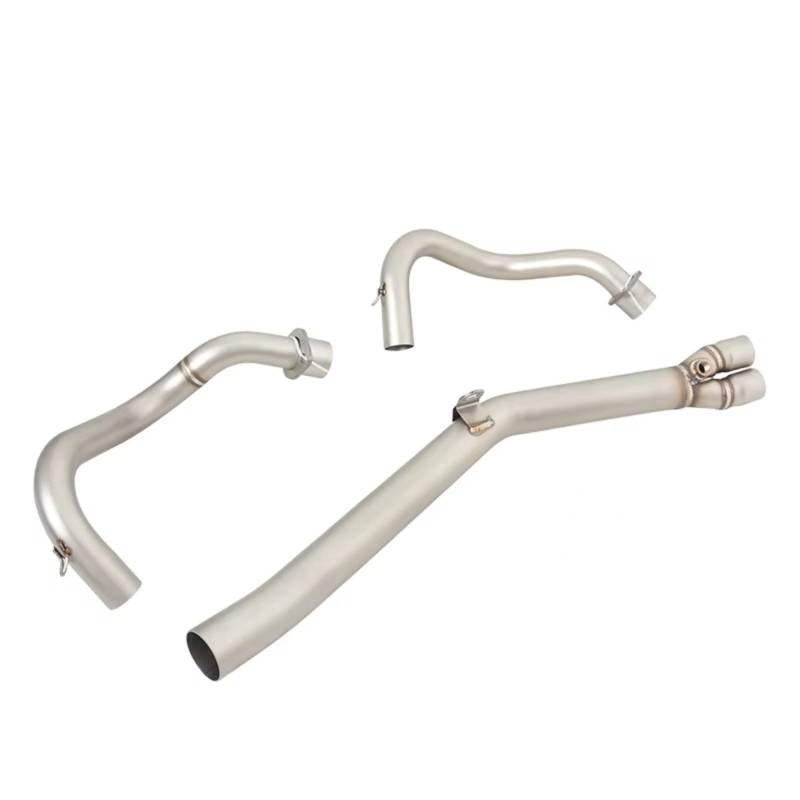 BTEDSXC Motorrad Auspuff Mittelrohr Für CBR250RR 2017 2018 2019 2020 2021 2022 2023 Motorradauspuff Komplettsystem Für Escape Moto Vorne Mitte Verbindungsrohr Für Connect Schalldämpfer von BTEDSXC