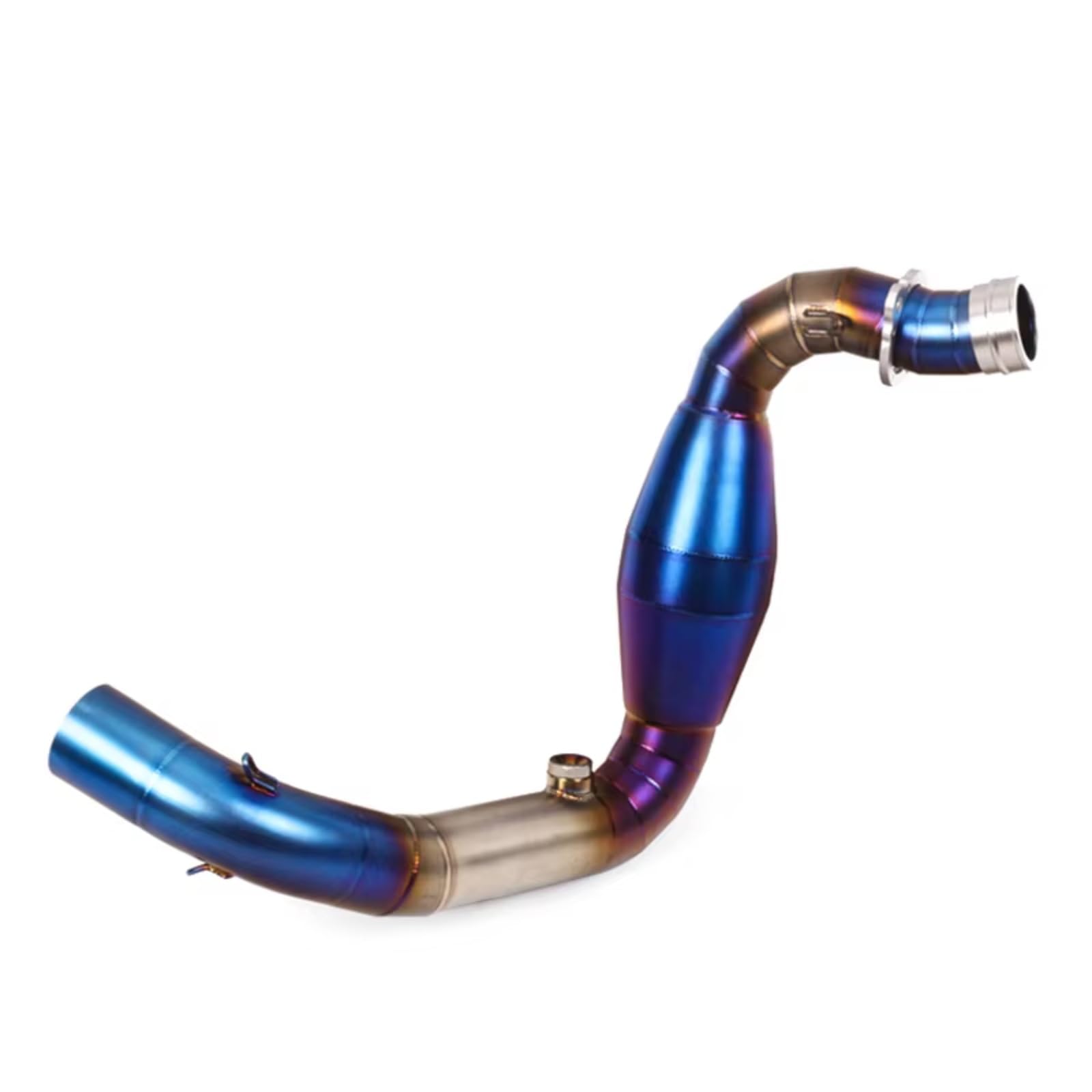 BTEDSXC Motorrad Auspuff Mittelrohr Für G310GS Für G310R 2017 2018 Motorradzubehör Auspuff Für Connect Middle Mid Link Pipe Schalldämpfer Motorradauspuffadapteranschluss(Multi-Colored) von BTEDSXC