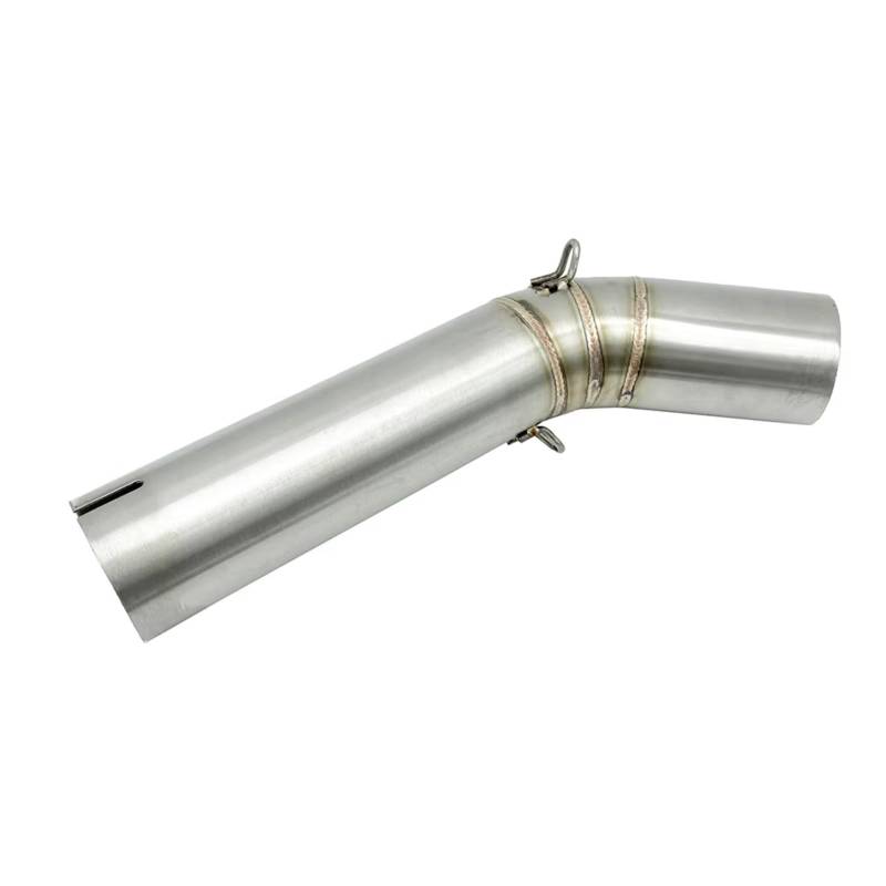 BTEDSXC Motorrad Auspuff Mittelrohr Für GSXR600 Für GSXR750 2006 2007 Motorradzubehör Auspuff Mittelglied Verbindungsrohradapter Motorrad Auspuffspitze Schalldämpfer(Silver) von BTEDSXC