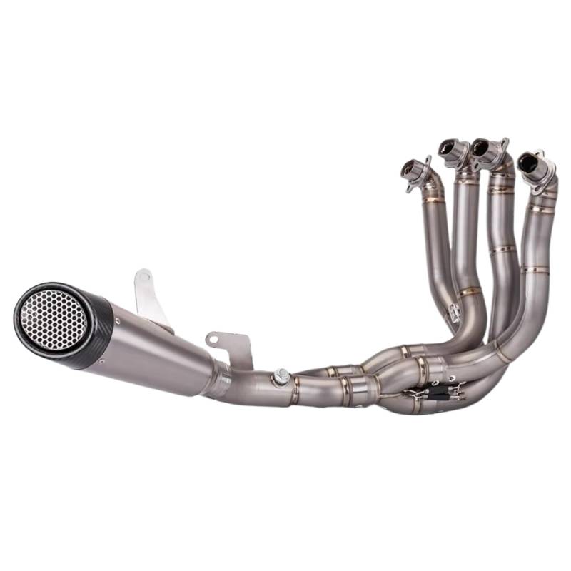 BTEDSXC Motorrad Auspuff Mittelrohr Für Ninja Für H2 2017-2020 Motorradmontage Auspuffrohr Qualität Refit Auspuffverbindungsrohr Motorradauspuffsystem Modifikationen von BTEDSXC