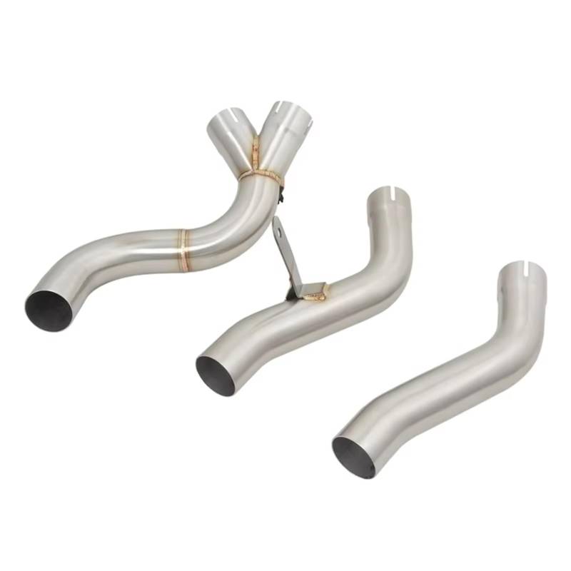 BTEDSXC Motorrad Auspuff Mittelrohr Für R1150GS Für ADV 1999-2005 Für R1150R 2001-2005 Für R850R 2004-2007 Motorradauspuff Mittelverbindungsrohr Für Connect Schalldämpfer von BTEDSXC